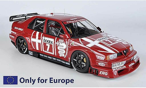 Alfa Romeo 155 2.5 v6 1/18 HPI TI No.7 Alfa Corse A.Nannini DTM 1993 modelauto