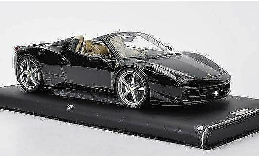 Ferrari 458 Italia Spider 1/18 MR Collection zwart modelauto