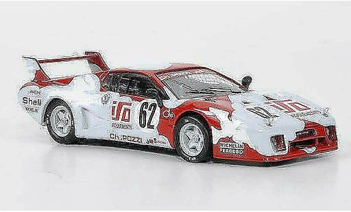 Ferrari 512 BB LM 1/43 Best No.62 JMS Racing Andruet / Dini 24h Le Mans 1979 modelauto