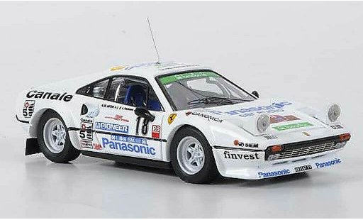 Ferrari 308 GTB 1/43 Best Gr.4 No.18 A.Tognana / M.de Antoni Rally Elba 1982 modelauto