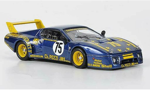 Ferrari 512 BB LM 1/43 Best No.75 JMS Racing Guitteny / Bleynie / Libert 24h Le Mans 1980 modelauto