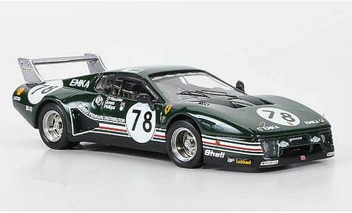Ferrari 512 BB LM 1/43 Best No.78 O'Rourke / Down / Philips 24h Le Mans 1980 modelauto