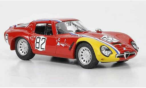 Alfa Romeo Giulia TZ2 1/43 Best No.82 Trosch / Pilette Nurburgring 1967 modelauto