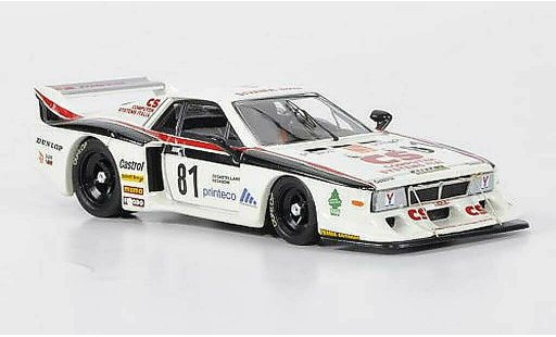 Lancia Beta Monte Carlo 1/43 Best Turbo No.81 Vesuvio Racing Casoni / Castellano Monza 1982 modelauto
