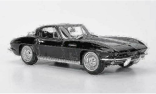 Chevrolet Corvette Stingray 1/18 Maisto C2 Coupe zwart 1965 modelauto