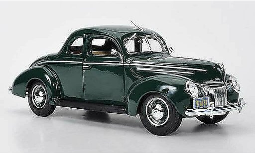 Ford Deluxe Coupe 1/18 Maisto Tudor groen 1939 modelauto