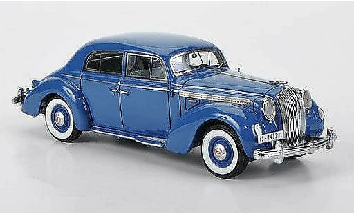 Opel Admiral Vorkrieg 1/43 Neo blauw 1938 modelauto