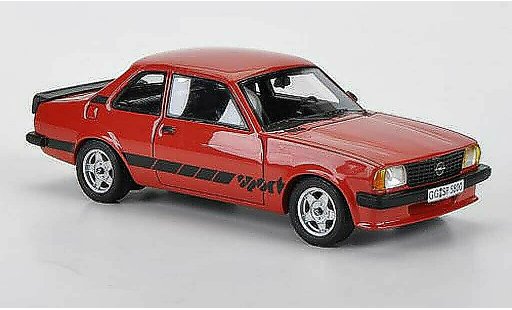 Opel Ascona B Sport 1/43 Neo rood 1980 modelauto