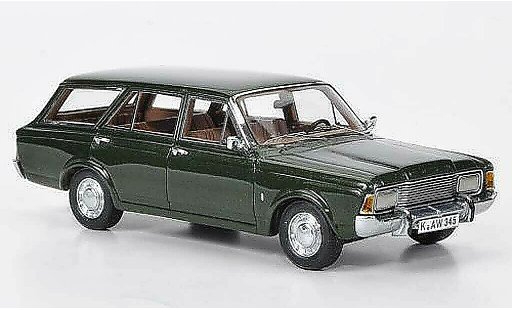 Ford Taunus 17M P7 1/43 Neo (P7b) Turnier groen modelauto