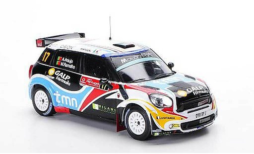 Mini Countryman JCW 1/43 IXO No.17 A.Araujo / M.Ramalho Rally Portugal 2011 modelauto