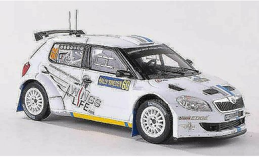 Skoda S2000 S2000 1/43 IXO No.60 Wings for Life Rally Zweden 2012 S.Ogier/J.Ingrassia modelauto