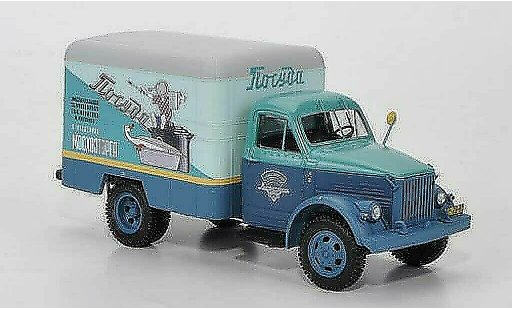 Gaz 51 Kasten 1/43 DIP Models bestelwagen Moshostorga 1950 modelauto