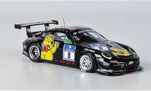 Porsche 911 GT3 1/43 Spark R 2011 No.8 Haribo 24h Nurburgring modelauto