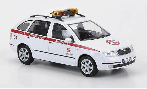 Skoda Fabia Base 1/43 Abrex Pohotovost Autobusy (31) modelauto