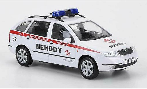 Skoda Fabia Base 1/43 Abrex Pohotovostni Vozidlo - Nehody 2004 modelauto