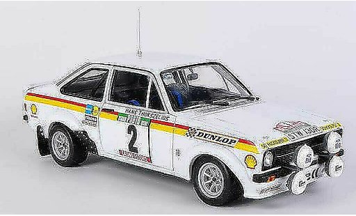 Ford Escort RS 1800 1/18 Sun Star B.Waldegard / H.Thorszelius No.2 Rally Portugal modelauto