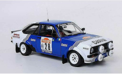Ford Escort RS 1800 1/18 Sun Star No.28 Castrol A.Presotto / M.Perissutti Rally Sanremo 1981 modelauto