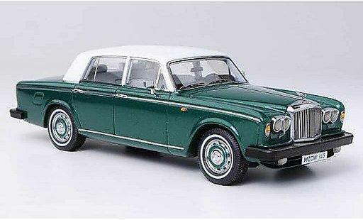 Bentley T2 berline 1/43 Neo groen/matwit LHD gelimiteerd Auflage 300 stuk 1984 modelauto