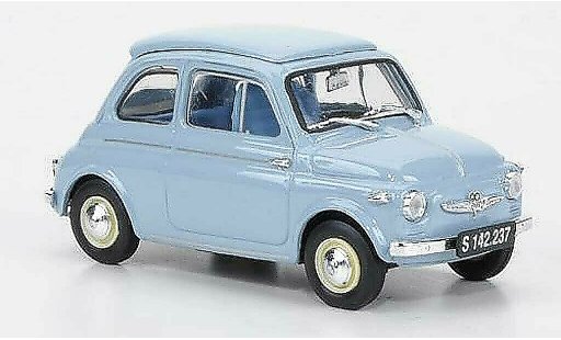 Steyr Puch 500 D 1/43 Brumm blauw 1959 modelauto