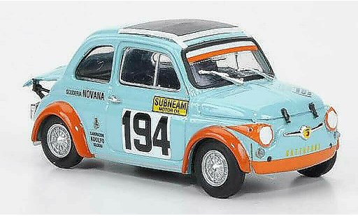 Fiat 595 Abarth 1/43 Brumm SS Gattafori 1971 No194 1971 modelauto