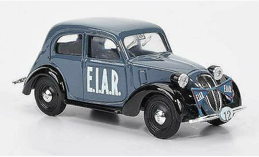 Fiat 508 Balilla 1/43 Brumm c E.I.A.R. grijs 1958 modelauto