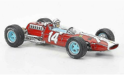 Ferrari 512 course 1/43 Brumm No.14 Pedro Rodriguez GP USA + Fahrer 1965 modelauto