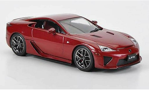 Lexus LFA Base 1/43 J Collection rood RHD 2011 modelauto