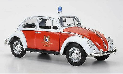 Volkswagen Kafer Base 1/18 Greenlight Brandweer Zurich (CH) 1967 modelauto