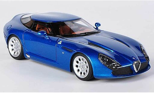 Alfa Romeo Giulia TZ3 Stradale 1/43 Look Smart blauw modelauto