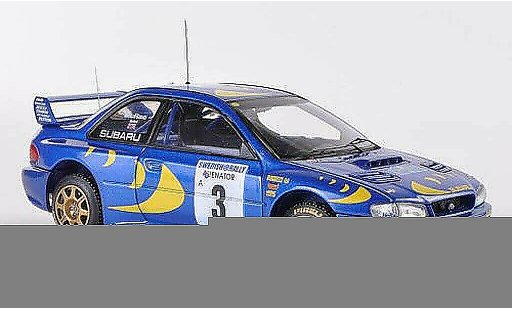 Subaru Impreza WRC 1/43 HPI 97 No.3 C.McRae / N.Grijst Rally Zweden 1997 modelauto