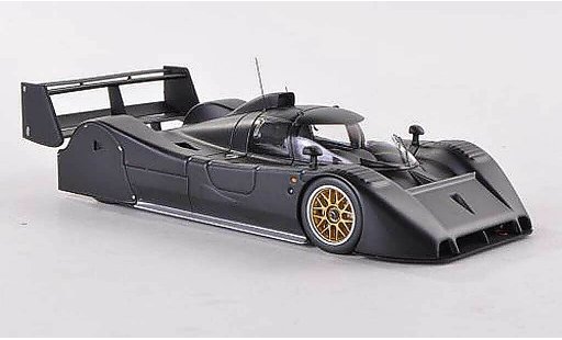 Toyota TS010 Base 1/43 HPI matzwart Testfahrzeug Suzuka 1992 modelauto