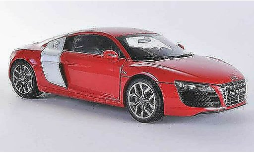Audi R8 v10 1/18 Kyosho 5.2 FSI quattro rood/grijs modelauto