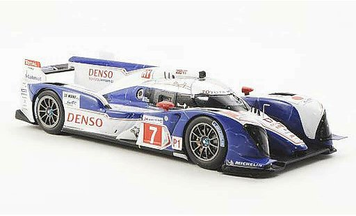 Toyota TS030 Base 1/43 Spark Hybrid No.7 Racing 24h Le Mans 2012 N.Lapiere/K.Nakajima/A.Wurz modelauto