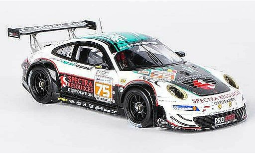 Porsche 911 GT3 RSR 1/43 Spark 2012 No.75 Prospeed Competition A.Al-Faisal / B.Curtis / S.Edwards 24h Le Mans modelauto