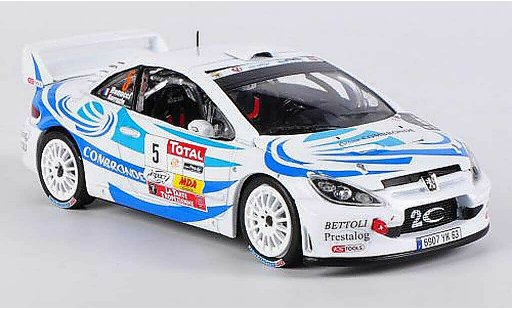Peugeot 307 WRC 1/43 Vitesse No.5 2nd Rally du Var S.Sarrazin/J.Renucci modelauto