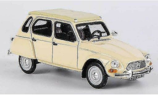 Citroen Dyane Berline 1/43 Vitesse 6 beige modelauto