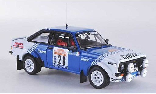 Ford Escort RS 1800 1/43 Vitesse MKII No.28 Castrol A.Presotto / M.Perissutti Rally Sanremo 1981 modelauto