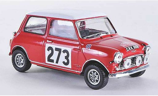 Austin Mini rallye 1/43 Vitesse Rally S No.273 R.Aaltonen / A.Ambroze Rally Monte Carlo 1965 modelauto