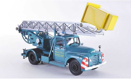Citroen T46 pompiers 1/43 Norev Drehleiter EDF met Gondel 1962 modelauto