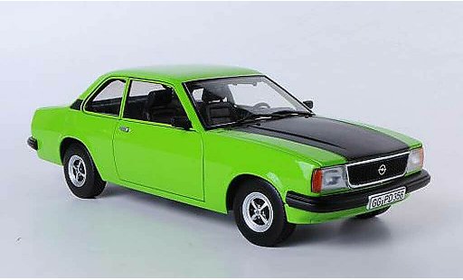 Opel Ascona B SR 1/18 Sun Star groen/zwart modelauto