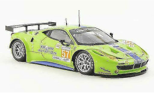Ferrari 458 Italia GT2 1/43 Fujimi No.57 Krohn Racing 24h Le Mans 2012 modelauto