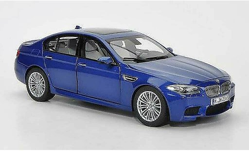 Bmw M5 berline 1/18 Paragon F10 blauw 2012 modelauto