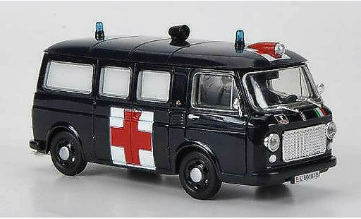 Fiat 238 Ambulanza 1/43 Hachette Ambulancea 1969 modelauto