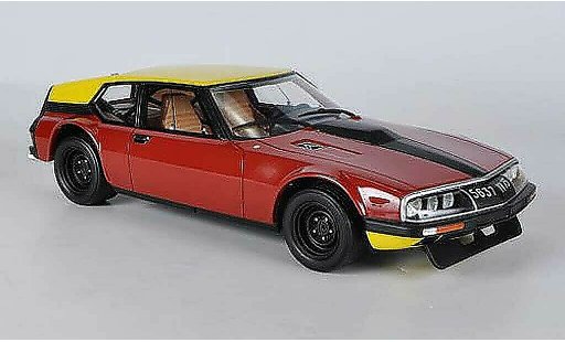 Citroen SM Proto Michelin 1/18 Ottomobile Proodo rood/geel/mat zwart modelauto