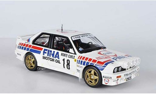 Bmw M3 course 1/18 Ottomobile E30 Gr.ANo.18FinaM.Duez / A.LopesRally Monte Carlo 1989 modelauto