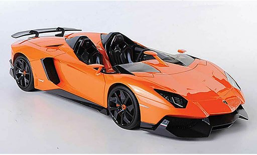 Lamborghini Aventador J 1/18 MR Collection oranje 2012 modelauto