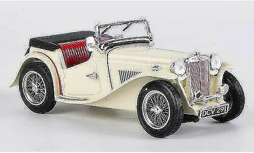 MG TC Base 1/43 Vitesse open cream 1945 modelauto