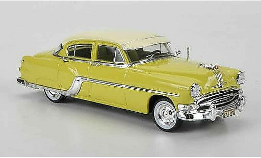 Pontiac Chieftain Base 1/43 Premium X geel/beige Sondermodell beperkt edition 1954 modelauto