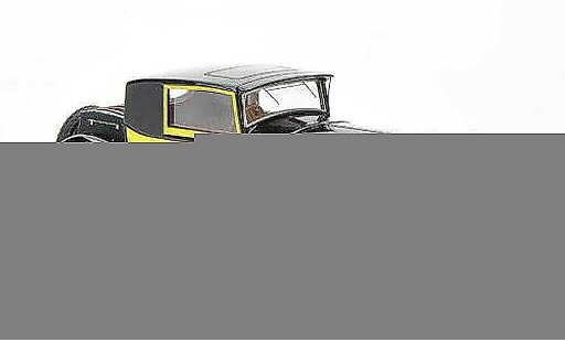 Bugatti 46 coupe fiacre 1/43 Luxcar zwart/geel 1929 modelauto