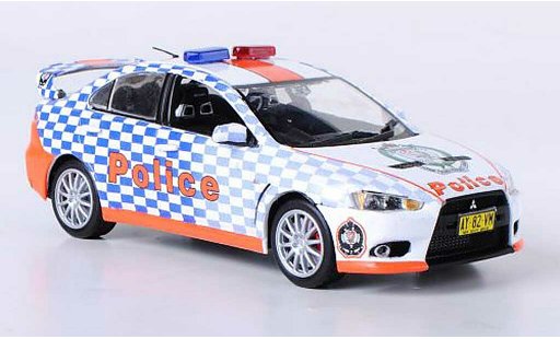 Mitsubishi Lancer Evolution X 1/43 Vitesse Politie Australien modelauto